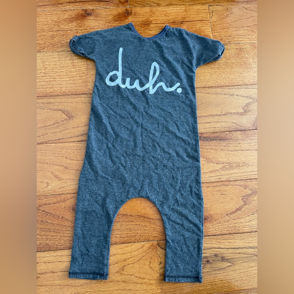 2t One piece romper rags